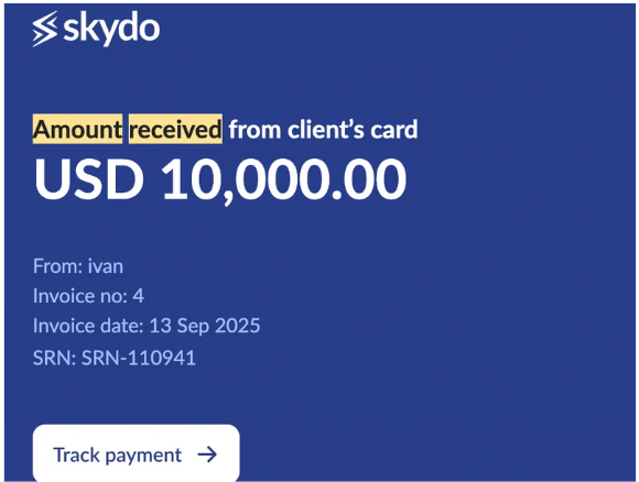 Payment Proof 3